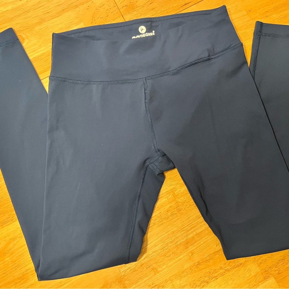 90 Degrees Reflex Lux Athletic blue Ankle Leggings Size L